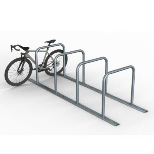 rivipyöräteline leveillä kaarilla